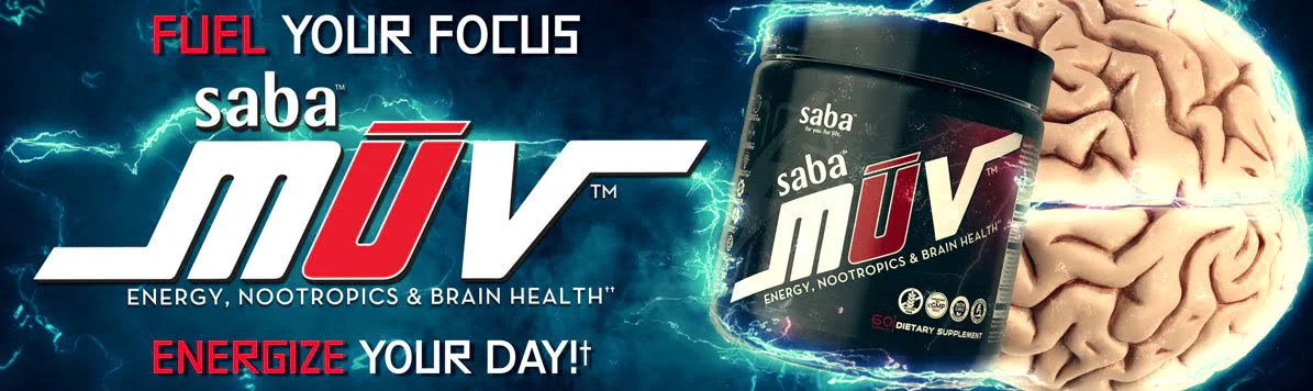 Saba MUV Energy Focus and Brain Health Support